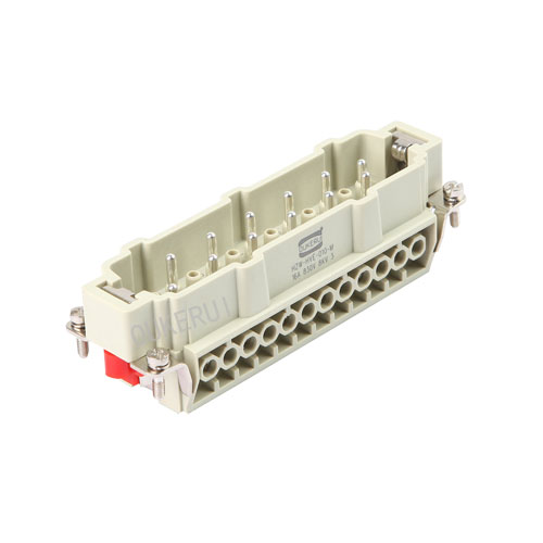 10Pin 16A 830V Heavy Duty Connector Hane-insats