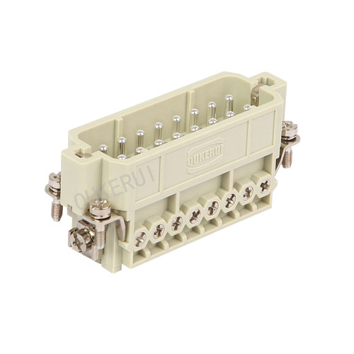 16 Pin 16A 250V Heavy Duty Connector Hane-insats