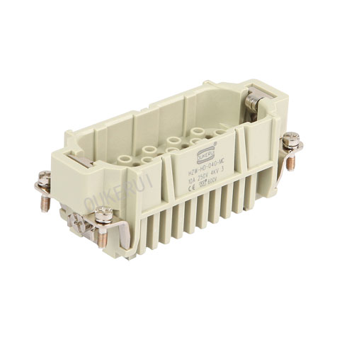 40Pin 10A 250V Heavy Duty Connector Hane-insats